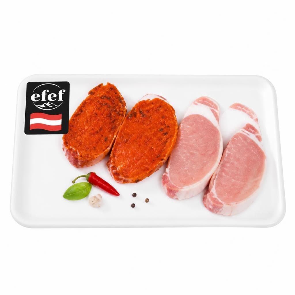 Schweinskarree, per kg efef – Adeg