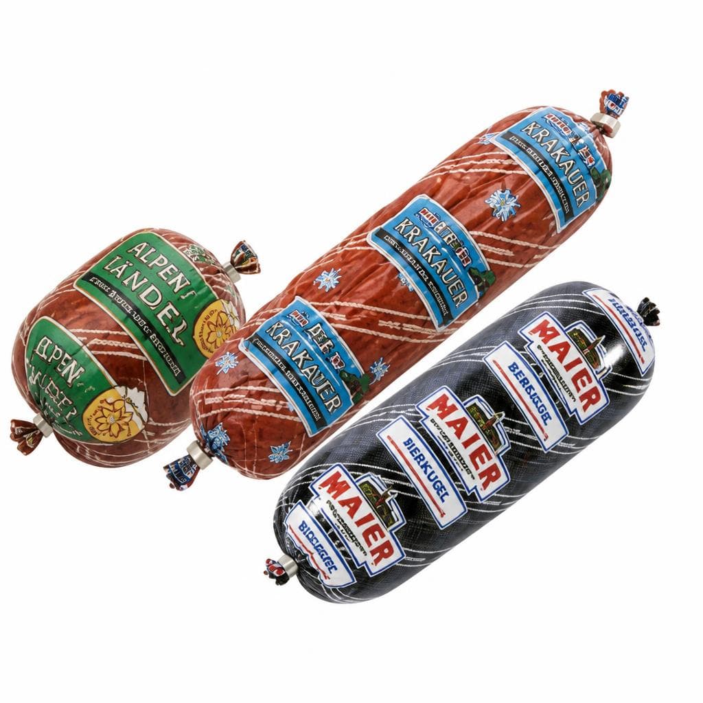 Krakauer, Bierkugel, Alpenländer oder Scharfe Stangerl, 400 g - 600 g MAIER – Maximarkt
