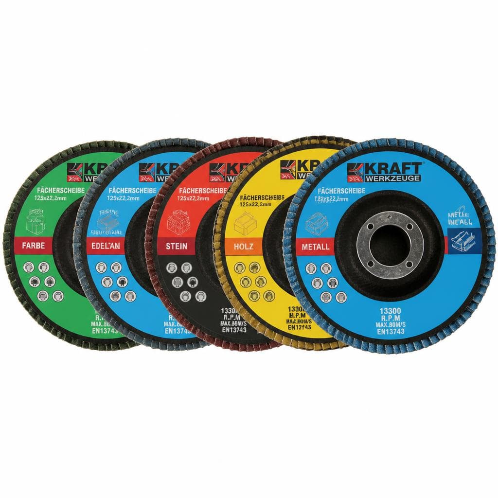 KRAFT Fächerscheiben-Set 5-tlg. Angebot bei Norma