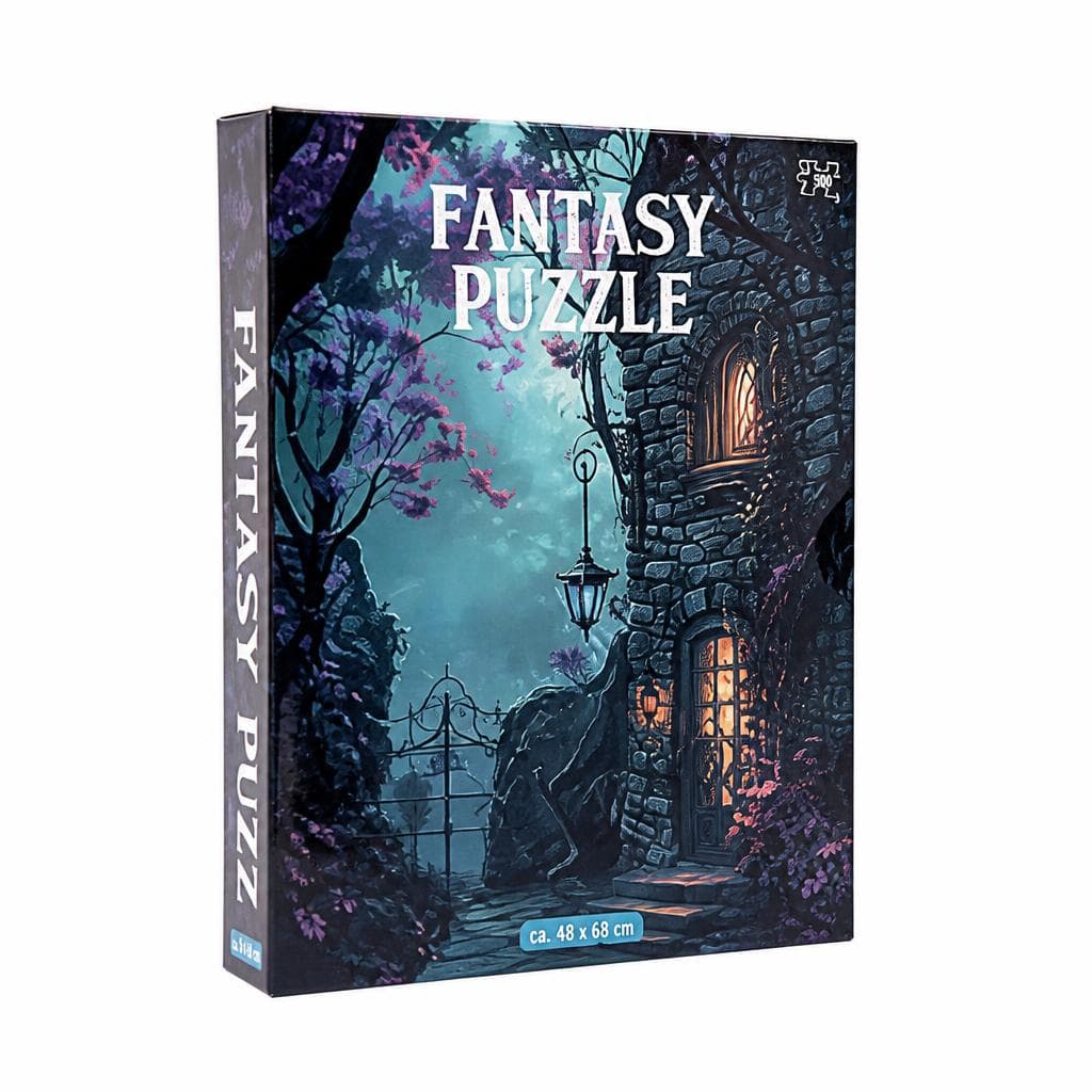 Trend Puzzle im Buch-Style-Format, 500 Teile – Hofer
