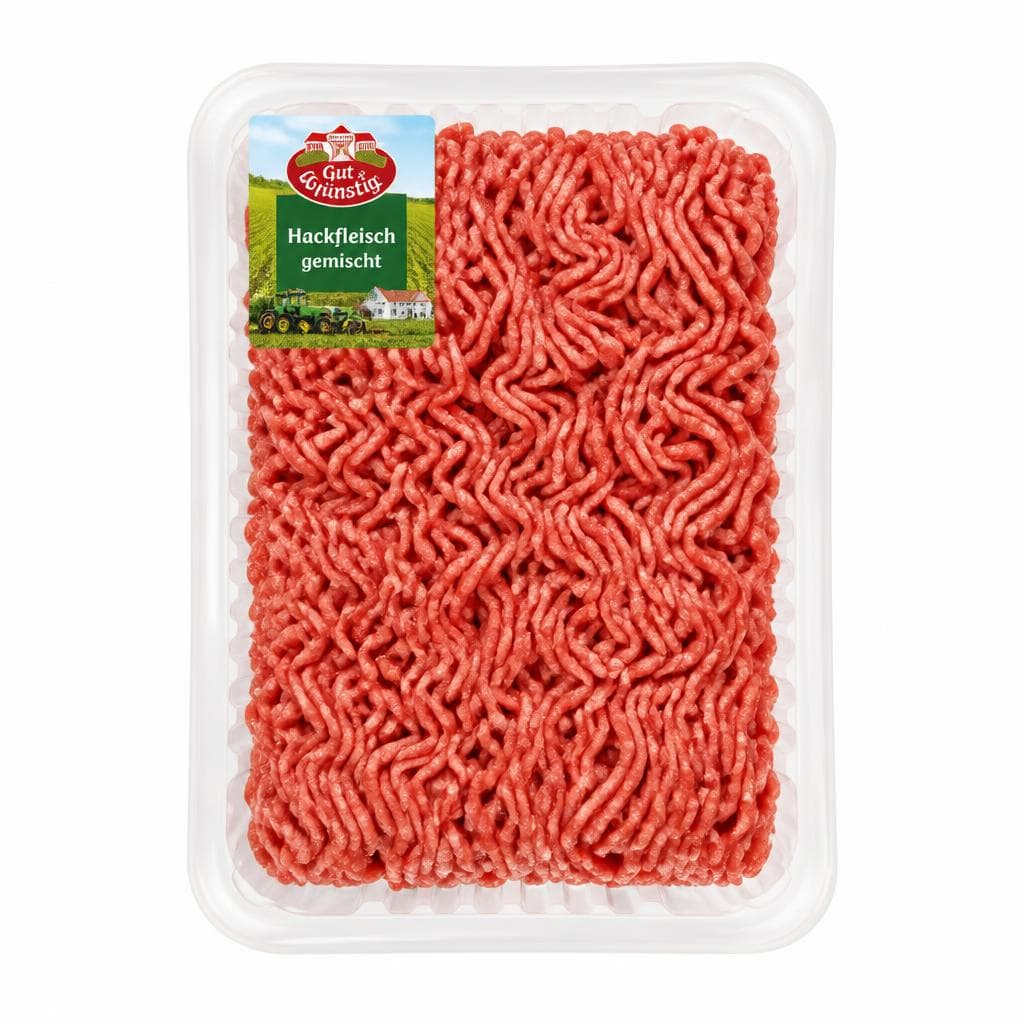 Hackfleisch gemischt, 1 kg Gut Bauernhof – Norma
