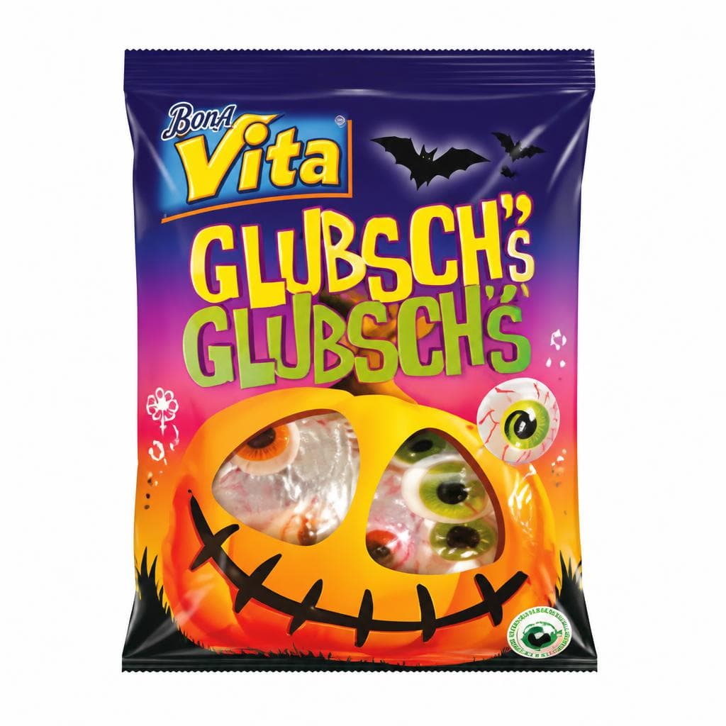 Glubsch's Fruchtgummi-Augen, 18 Stück, je 144 g Vita – Norma