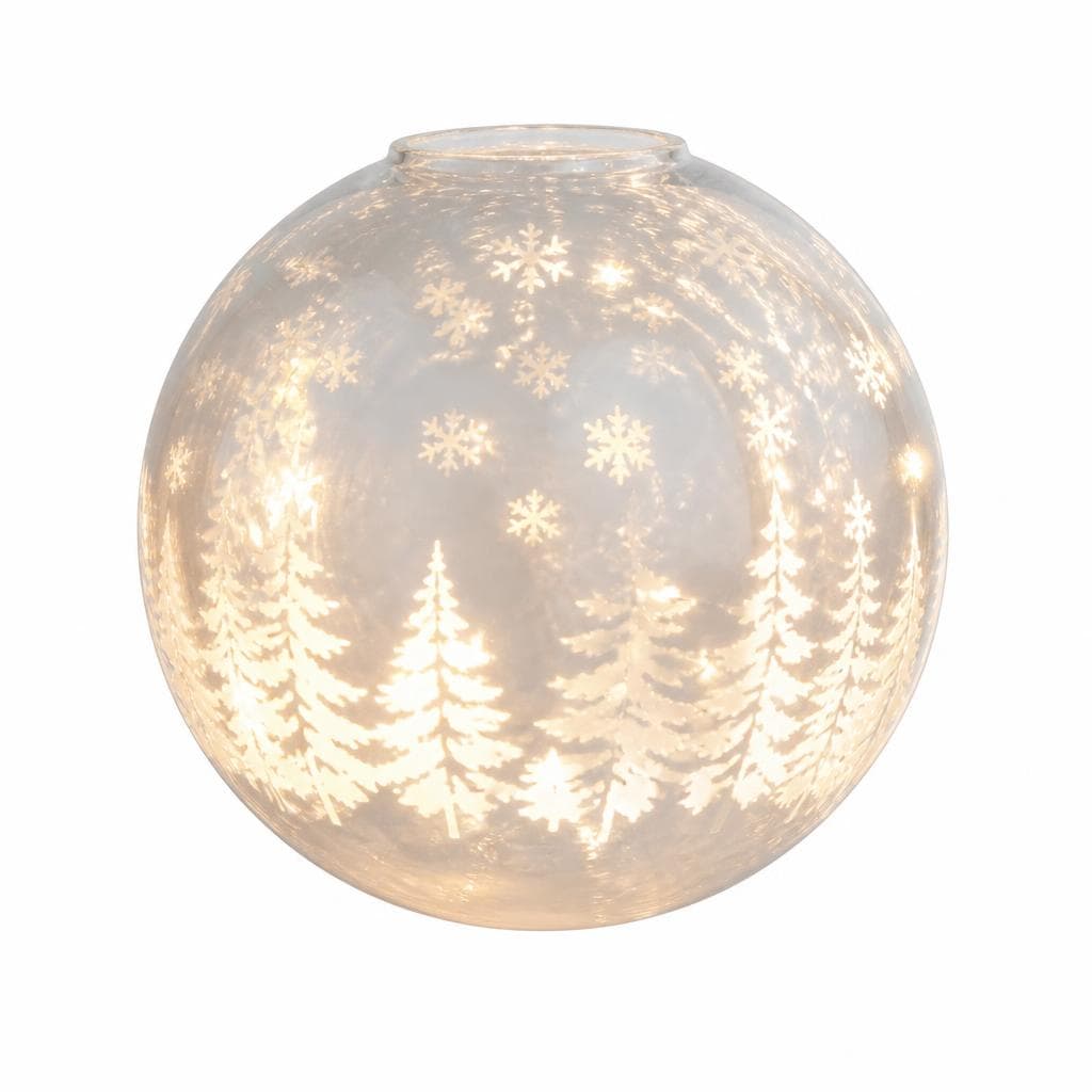 LED-Glaskugel „Frio", ca. 15 cm I-GLOW by flower – Norma