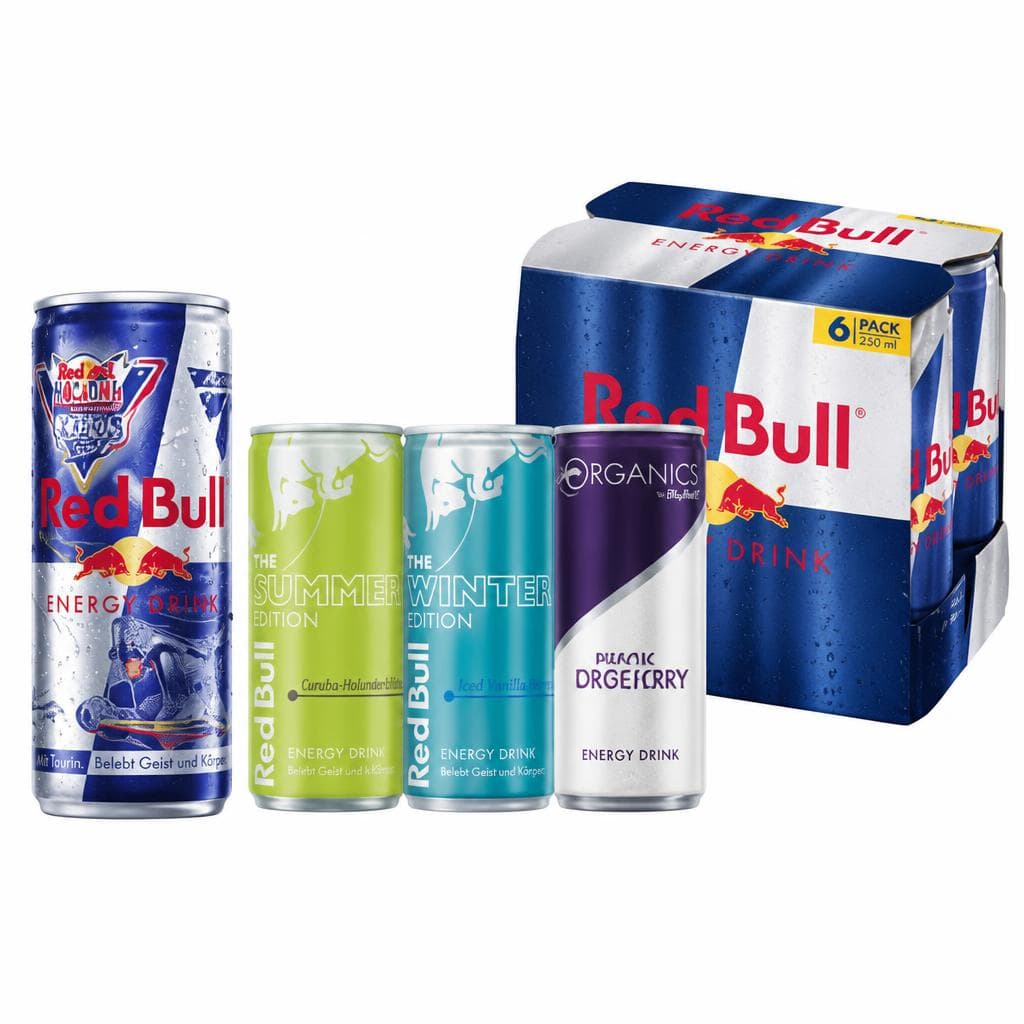 Red Bull Energy Drink oder Editions, 0,25-Liter-Dose – Interspar