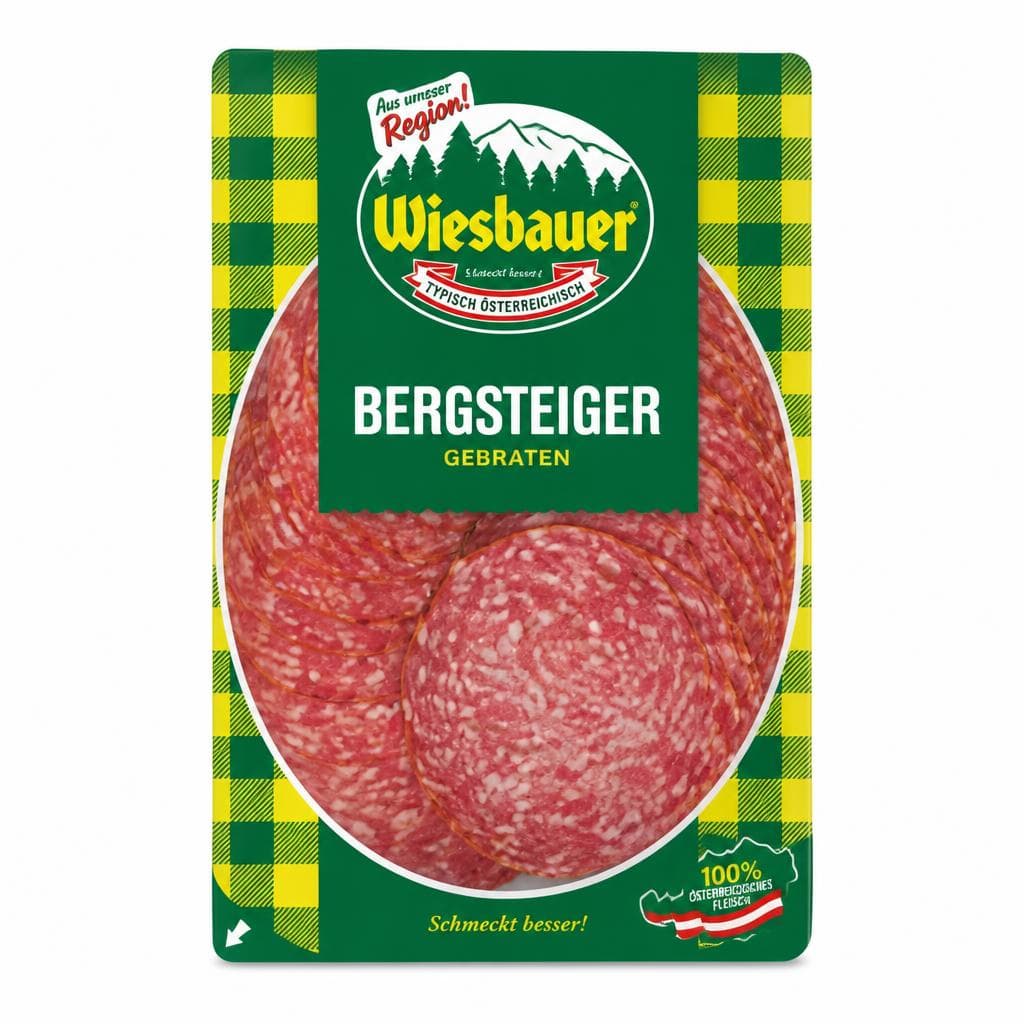 Wiesbauer Bergsteiger, Polnische Spezial, Käsewurst gebraten od. Beskada, 80 g – Billa