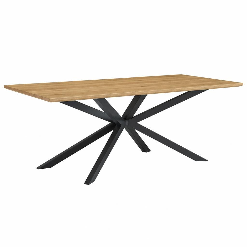 Esstisch Eiche Massiv ca. 200x77x100 cm Angebot bei Möbelix