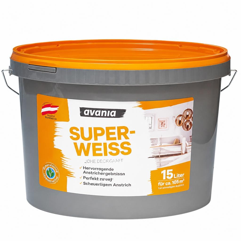 Superweiß 15 l avania Angebot bei Lagerhaus