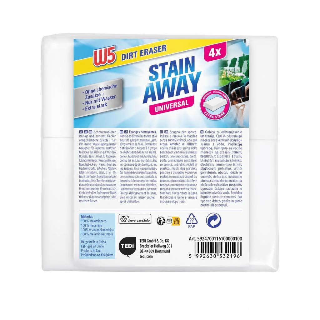 W5 Schmutz-entfernerschwamm, 4 Stk. – Lidl