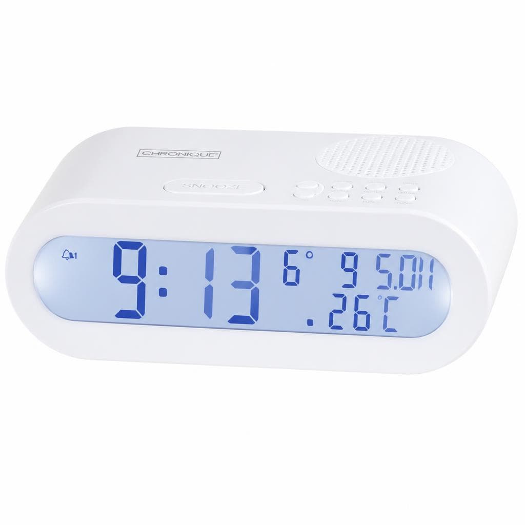 Digitaler Radiowecker, ca. 13 x 8 x 5 cm Chronique – Norma