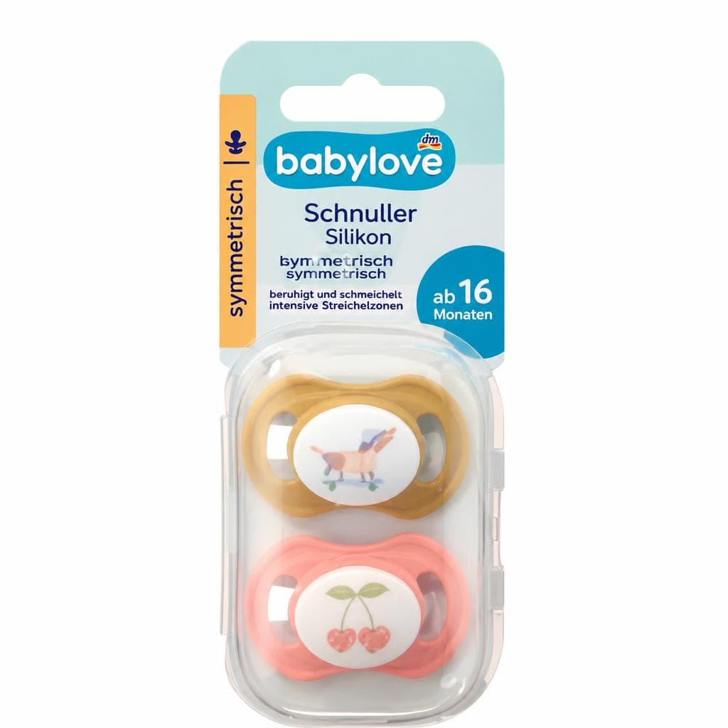 babylove Silikon Schnuller, 2 Stk. – Dm