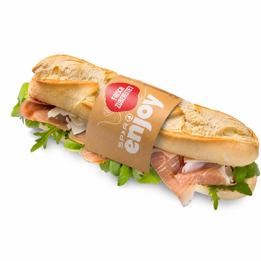 Halbbaquette mit Prosciutto, 200 g SPAR enjoy – Interspar