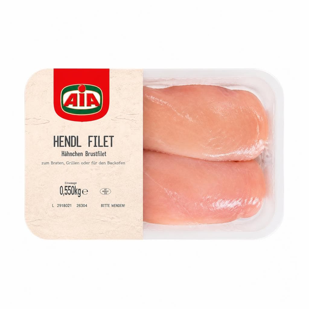 Hendl-Filet, 550 g AIA – Eurospar