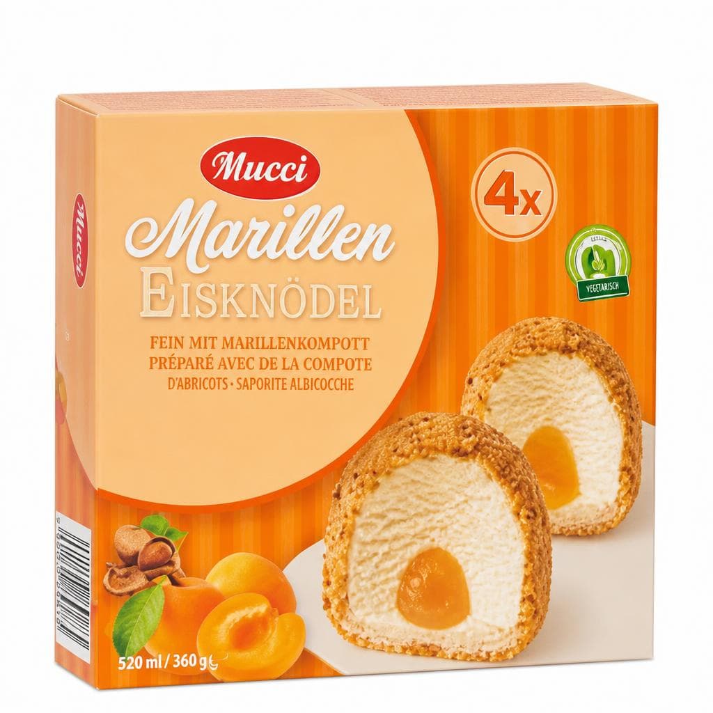 Mucci Eiskknödel Marille 520 ml Angebot bei Hofer