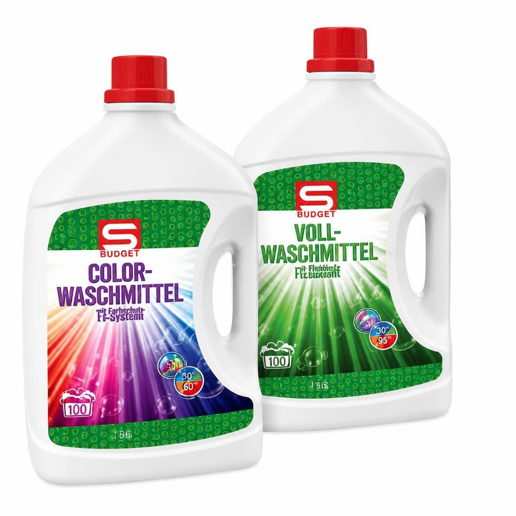 Color- oder Vollwaschmittel, 100 WG S-Budget – Maximarkt