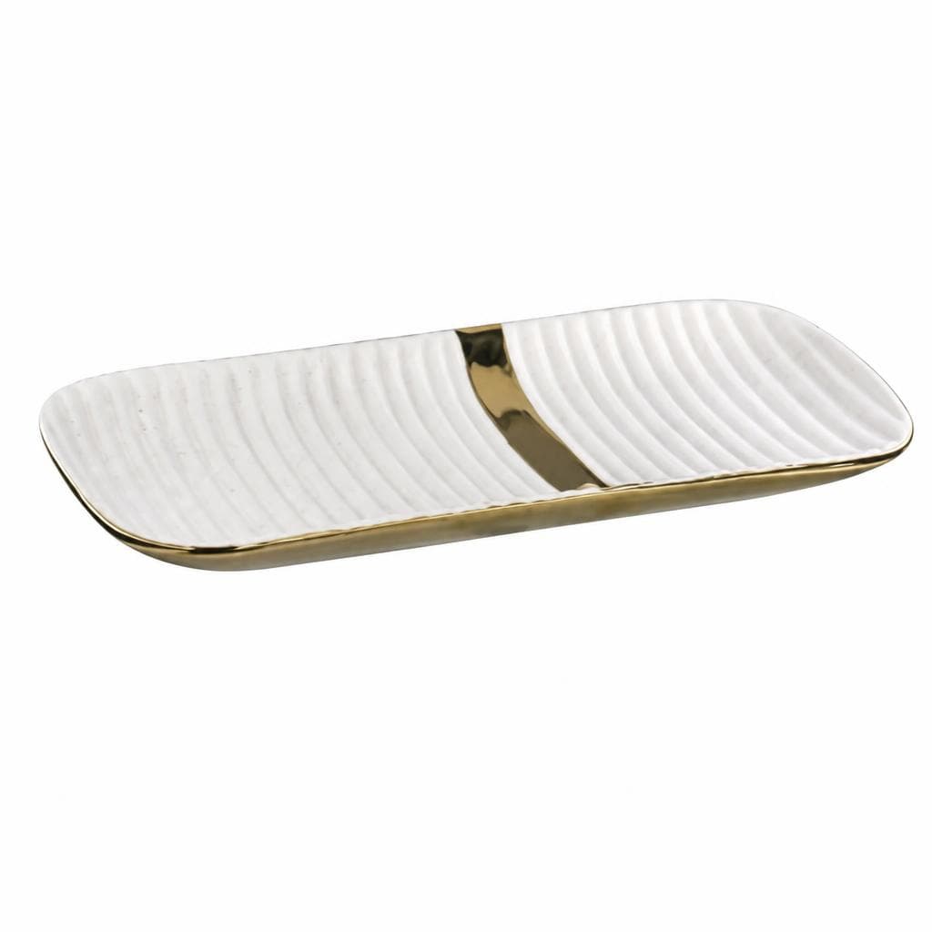 Deko-Tablett Dune, L 20 x B 12,5 x H 3 cm – Müller