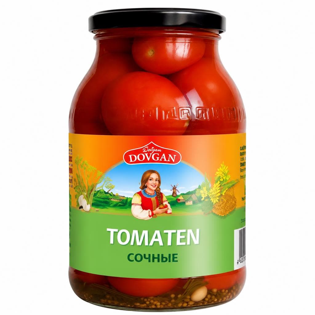 Dovgan Eingelegte Tomaten XXL, 1,9 kg – Norma