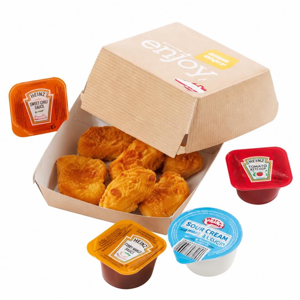 Chicken Nuggets mit Sauce, 9 Stück SPAR enjoy – Interspar