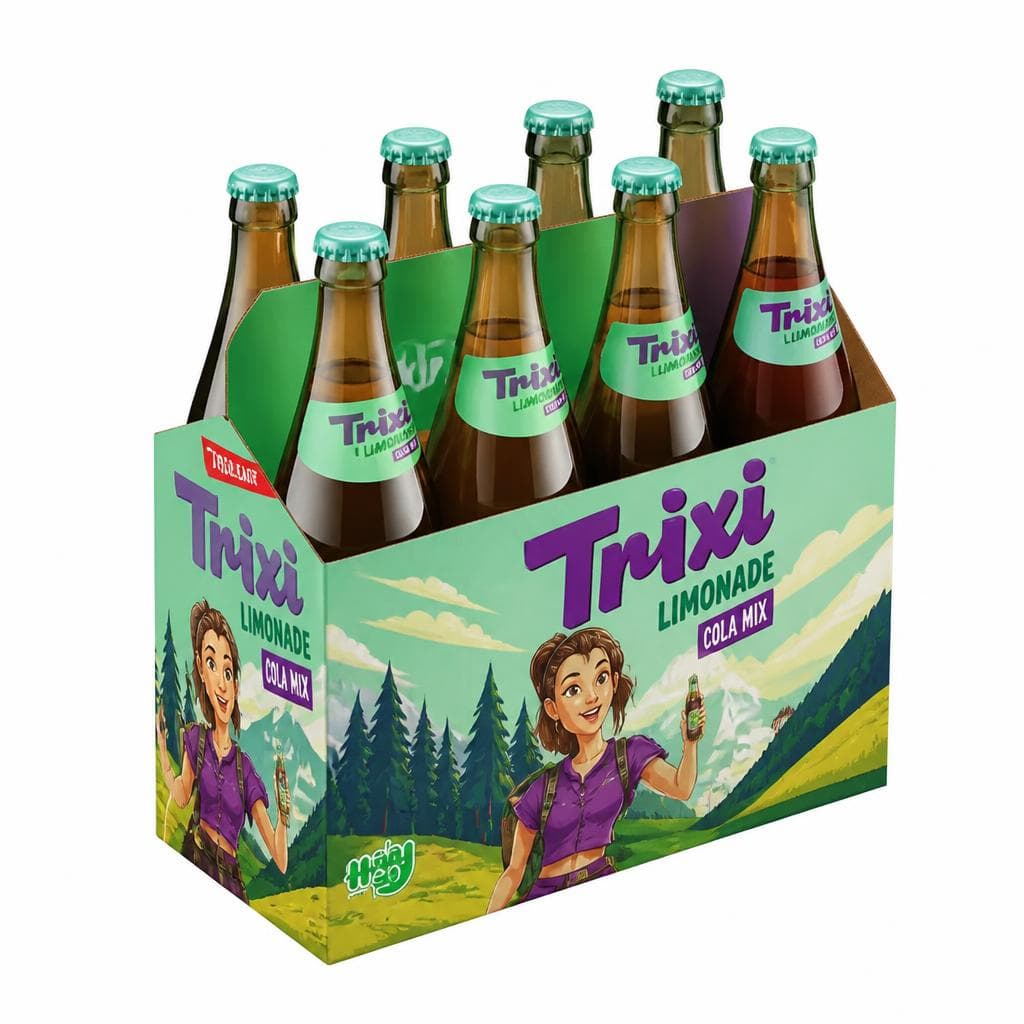 Trixi Limonade, 6 x 0,5-Liter-MEHRWEG-Flasche – Interspar