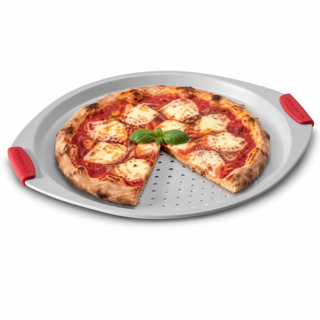 Perforiertes Pizzablech, Ø 34 x 2 cm Bugatti – Maximarkt