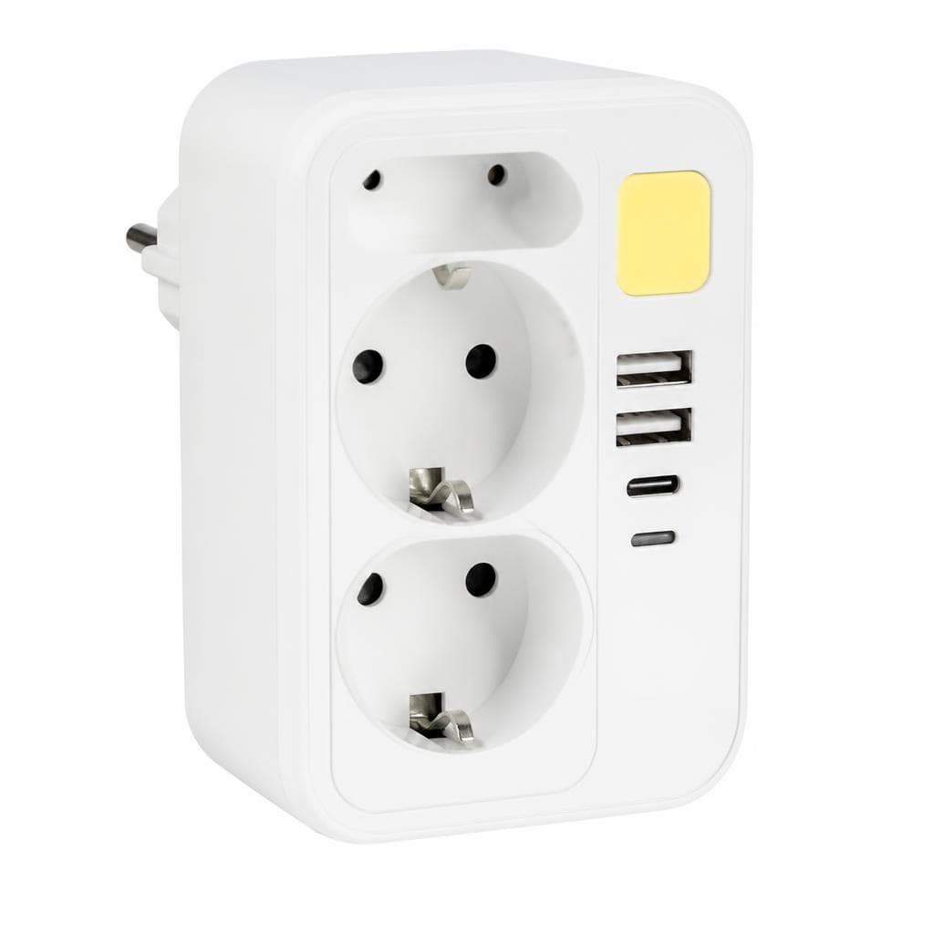 powertec Steckdosen-Adapter 20W Angebot bei Norma
