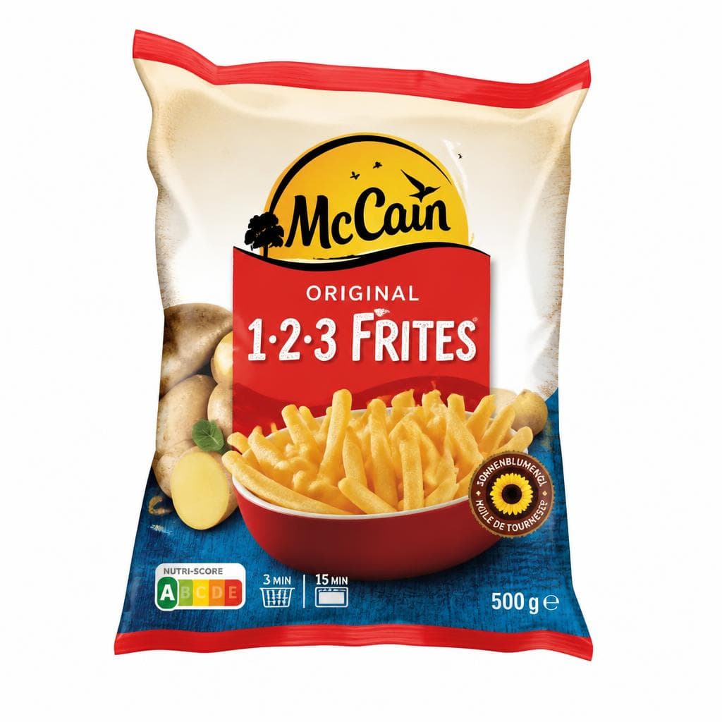 McCain 1-2-3-Frites, 500 g/750 g – Penny