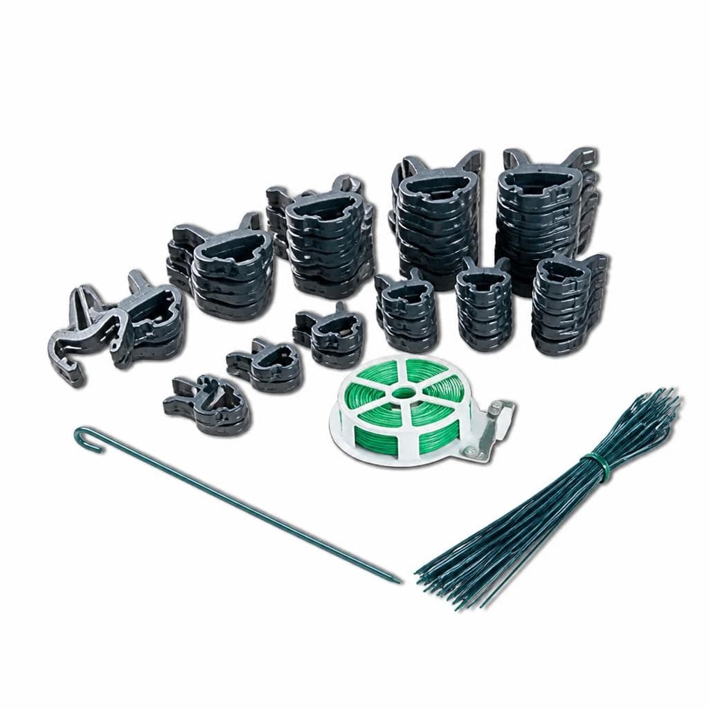 Zaunzubehör Pflanzenclip-Set 71-tlg. PowerTec Garden Angebot bei Norma