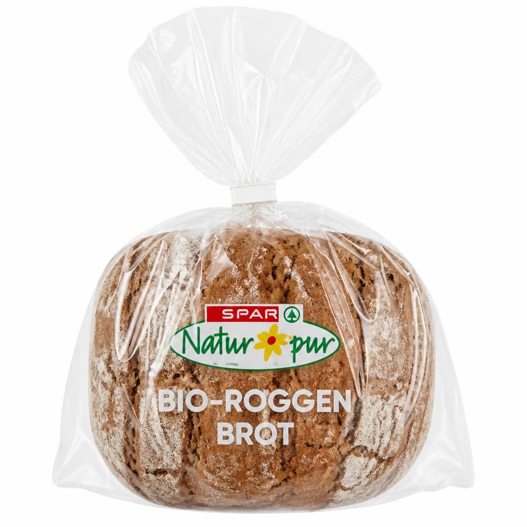 Pures Bio-Roggenbrot, 500 g SPAR Natur*pur – Spar