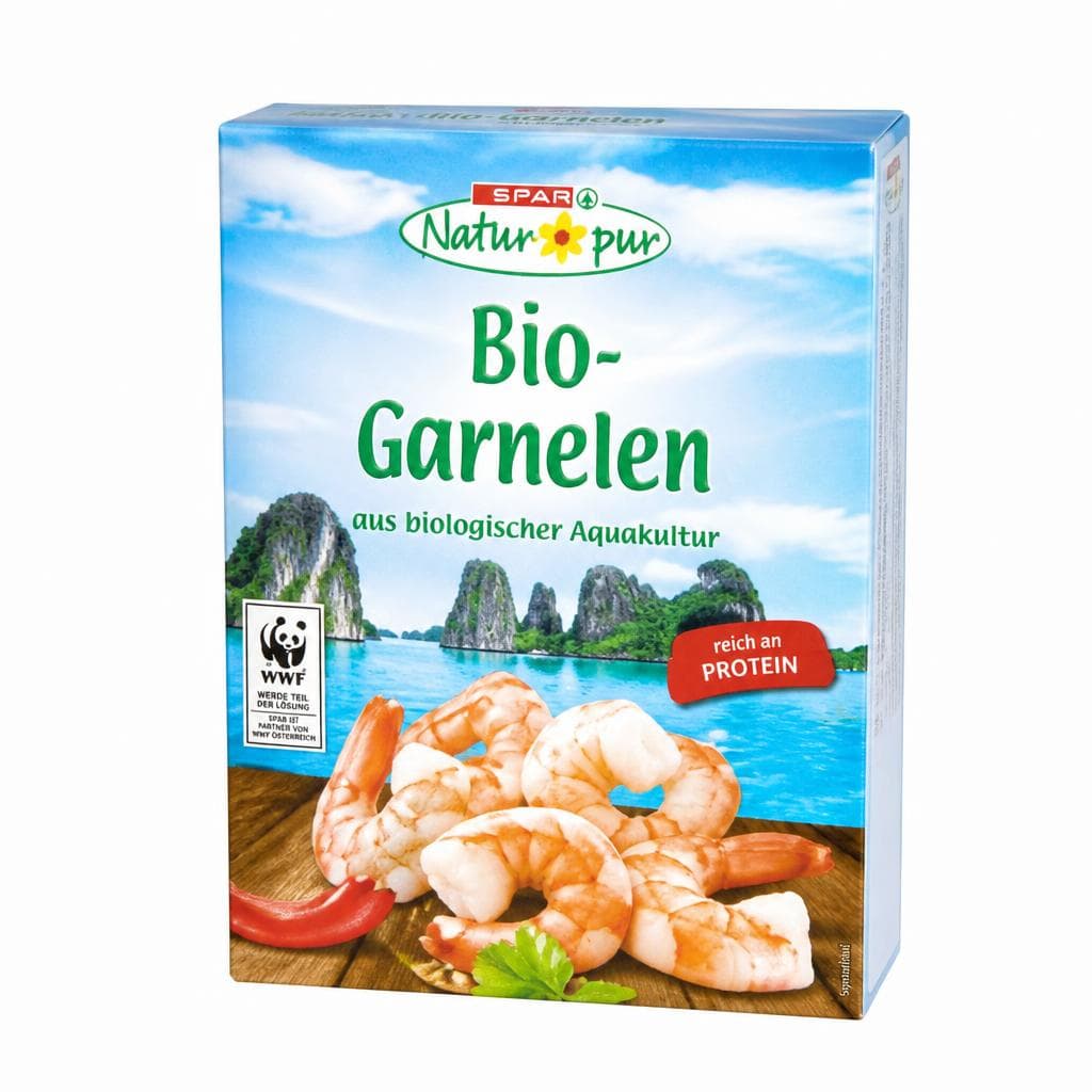 SPAR Natur*pur Bio-Garnelen, 225-g-Packung – Interspar