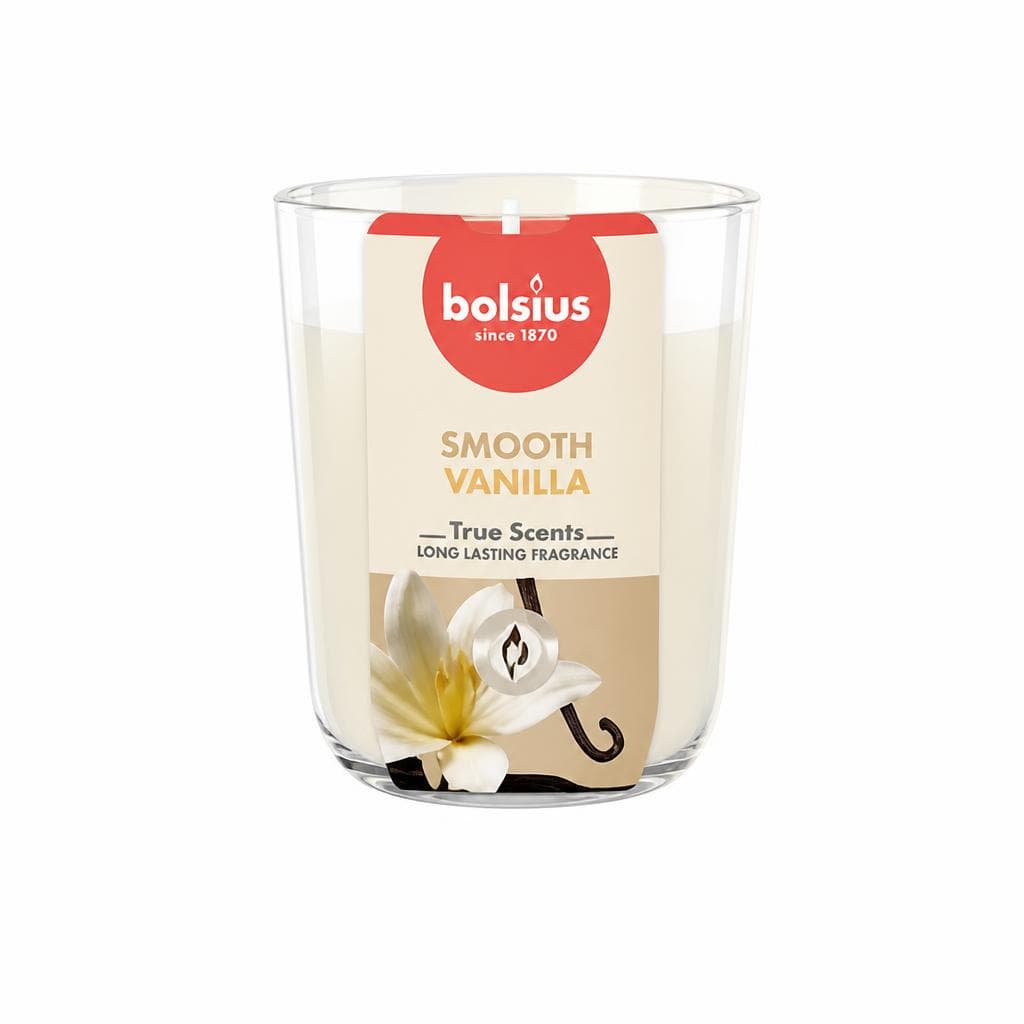 Bolsius Duftglas groß True Scents, H 97 x B 85 mm – Müller