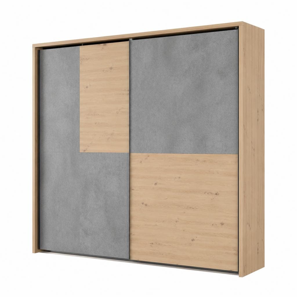 Schwebetürenschrank „CHANTON“, ca. 221x210x62 cm – Mömax