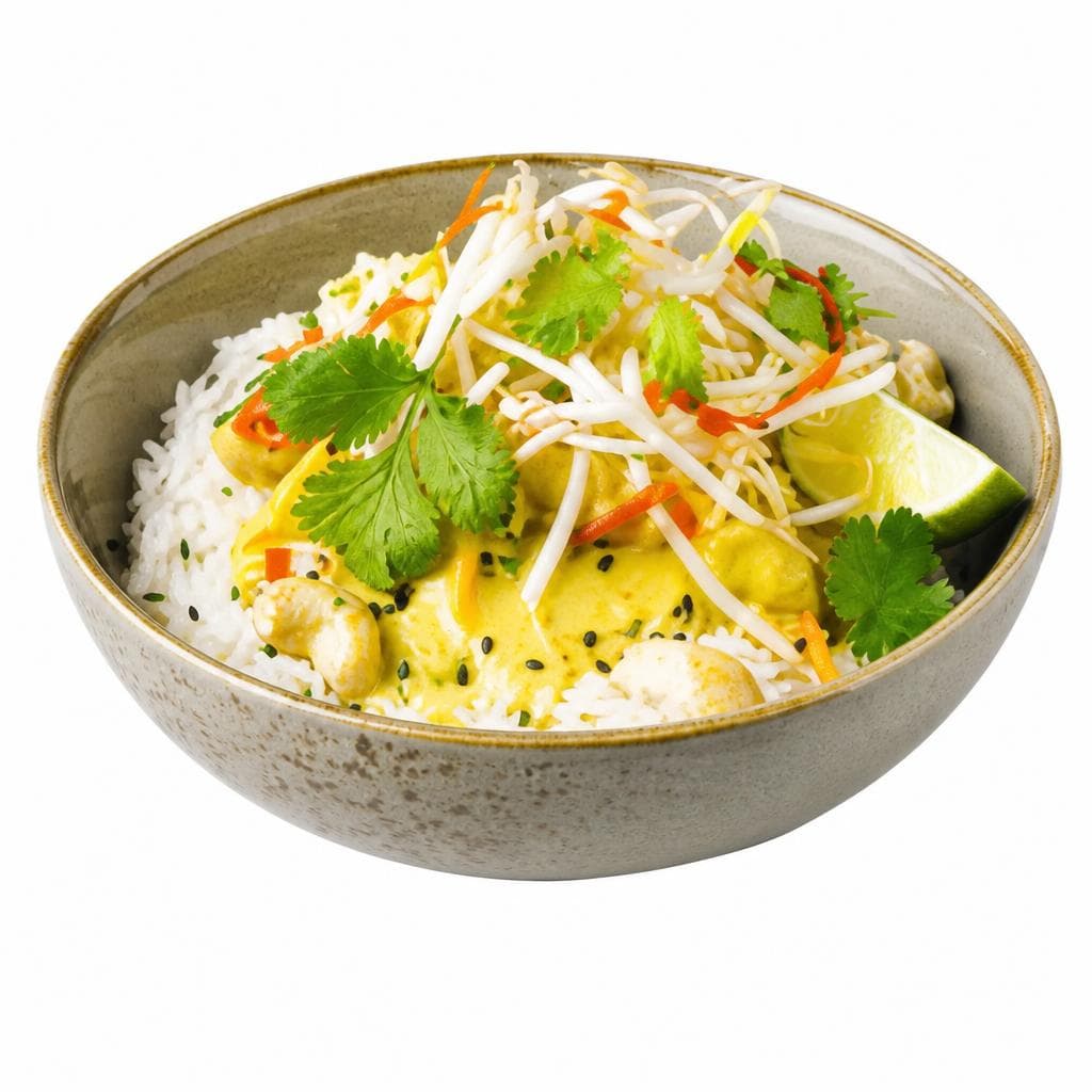 Gelbes Curry vom Huhn auf Basmatireis Angebot bei Billa Plus
