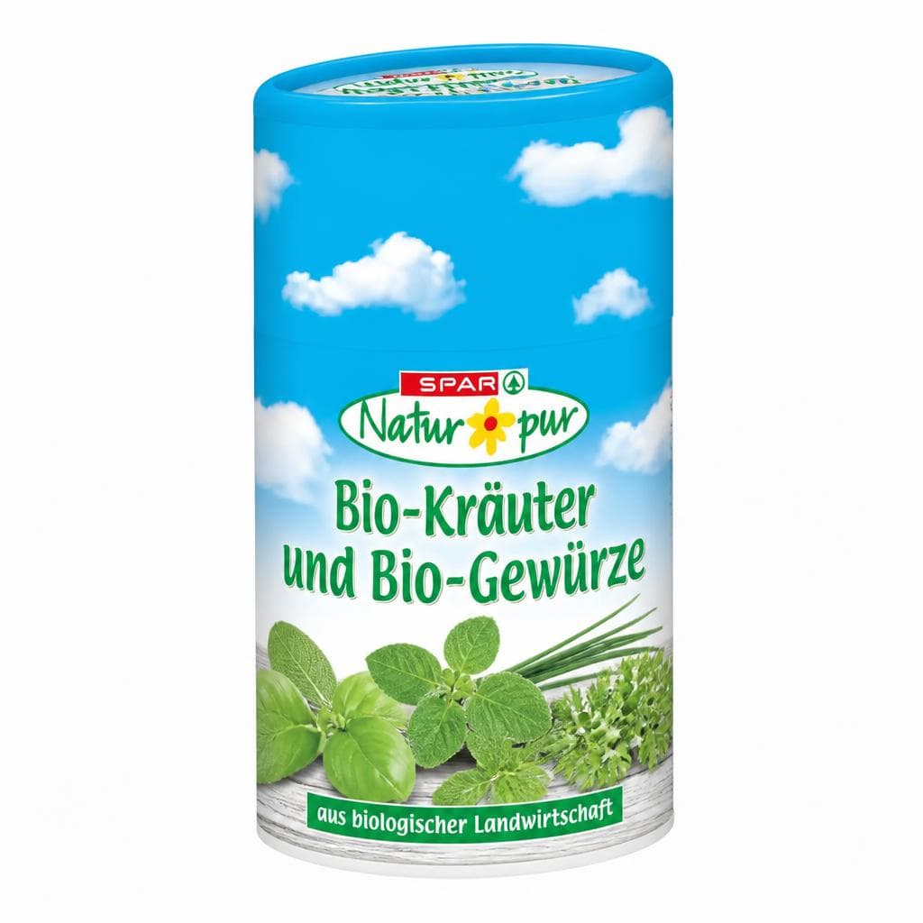Bio-Kräuter und Bio-Gewürze, 12-50 g SPAR Natur pur – Spar