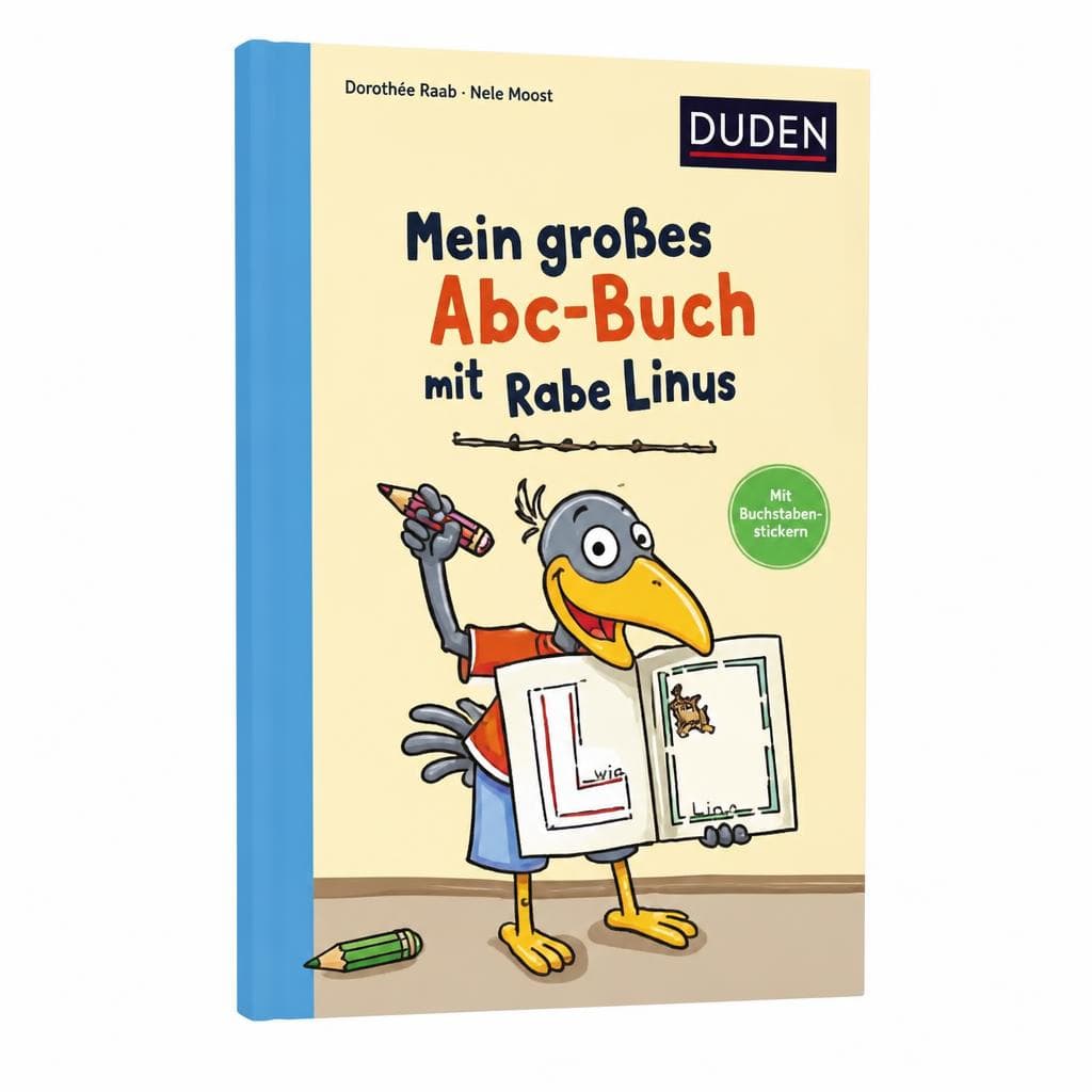 Mein großes ABC Buch mit Rabe Linus 128 Seiten Duden Angebot bei Müller