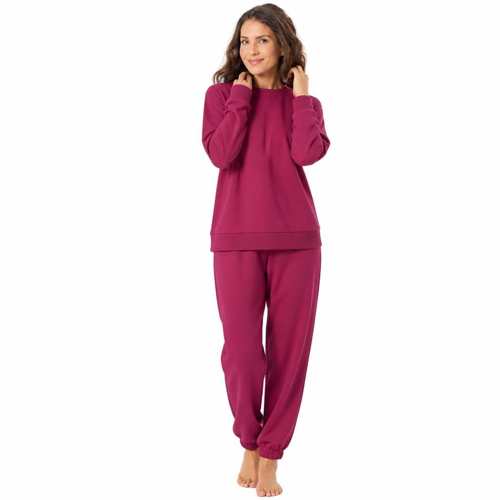 Loungewear-Sweat-shirt oder -Hose für Damen Größen S (36/38)-XL (48/50) Elle Nor Angebot bei Norma