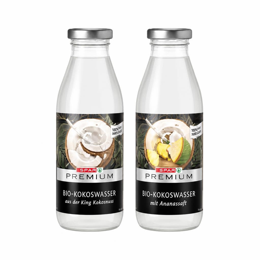 Bio-Kokoswasser oder Bio-Kokoswasser mit Ananas 0,35 l SPAR PREMIUM Angebot bei Spar