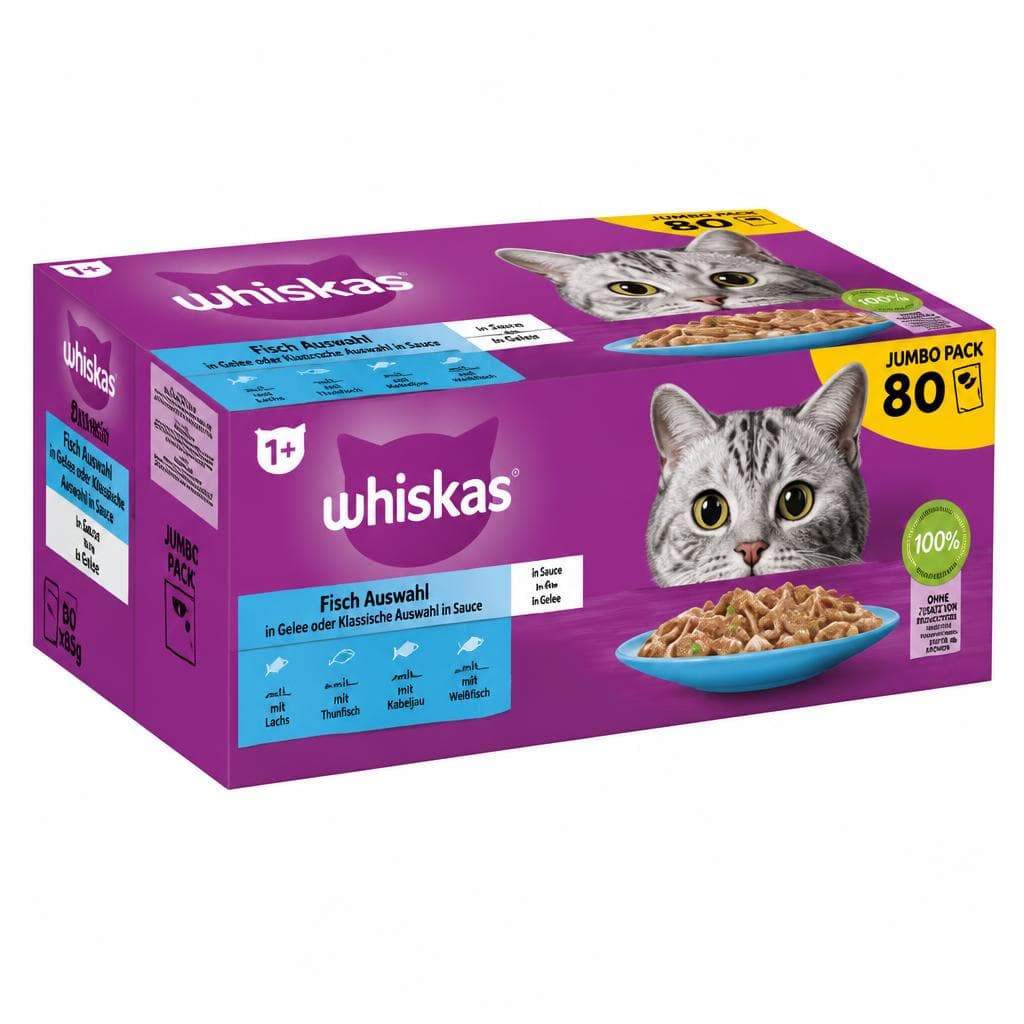 Katzennassnahrung, 40x85 g Sheba – Norma
