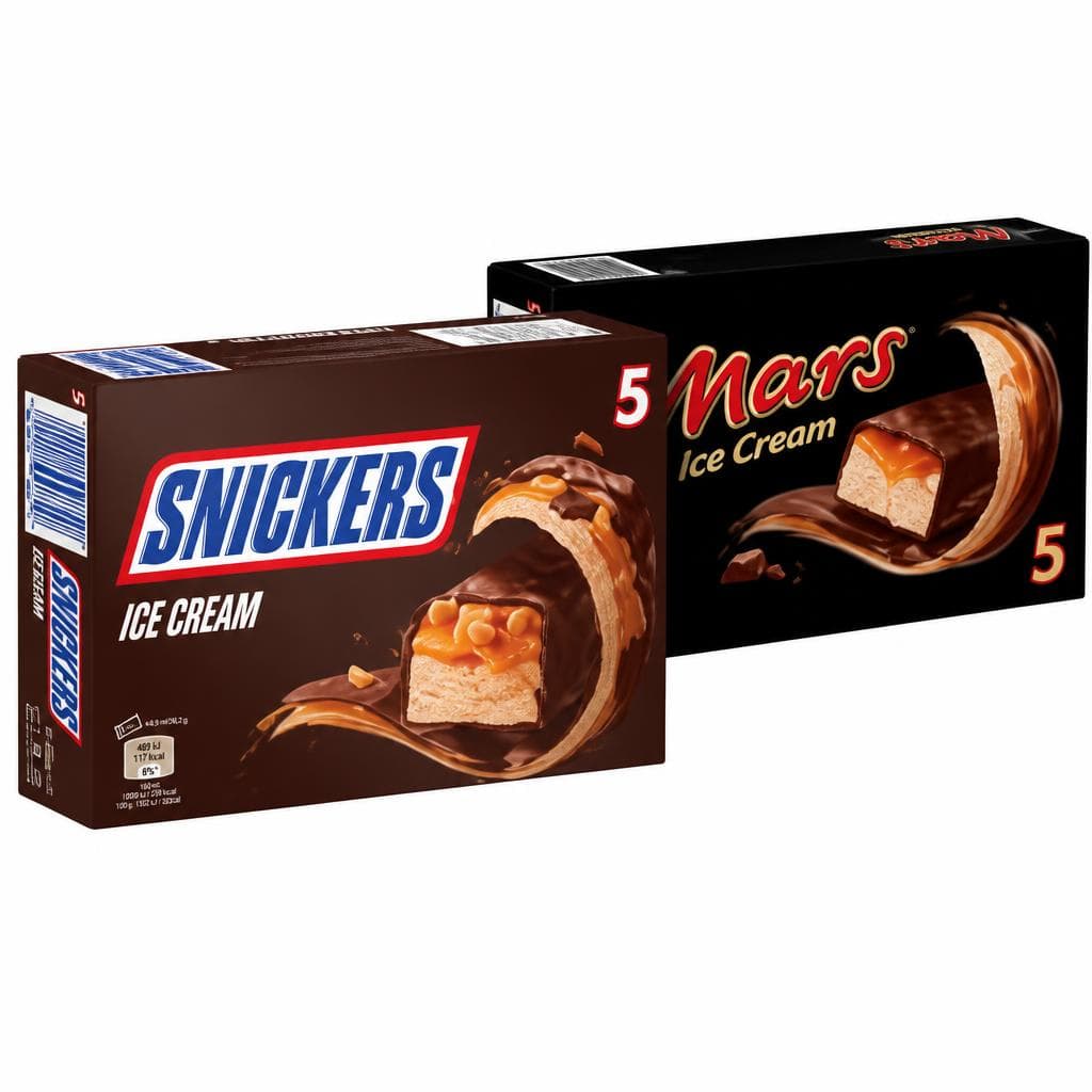 Snickers, Bounty, Mars, Snickers White oder Twix 5er-Packung, 215 ml - 251 ml Angebot bei Maximarkt