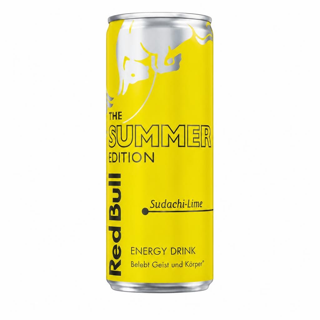 Red Bull Energy Drink Summer Edition Sudachi-Lime, 250 ml – Norma