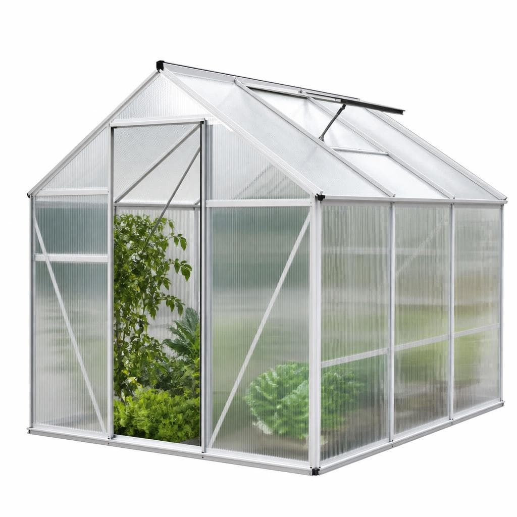 Alu-Gewächshaus, 430x250x235 cm Power Garden – Norma