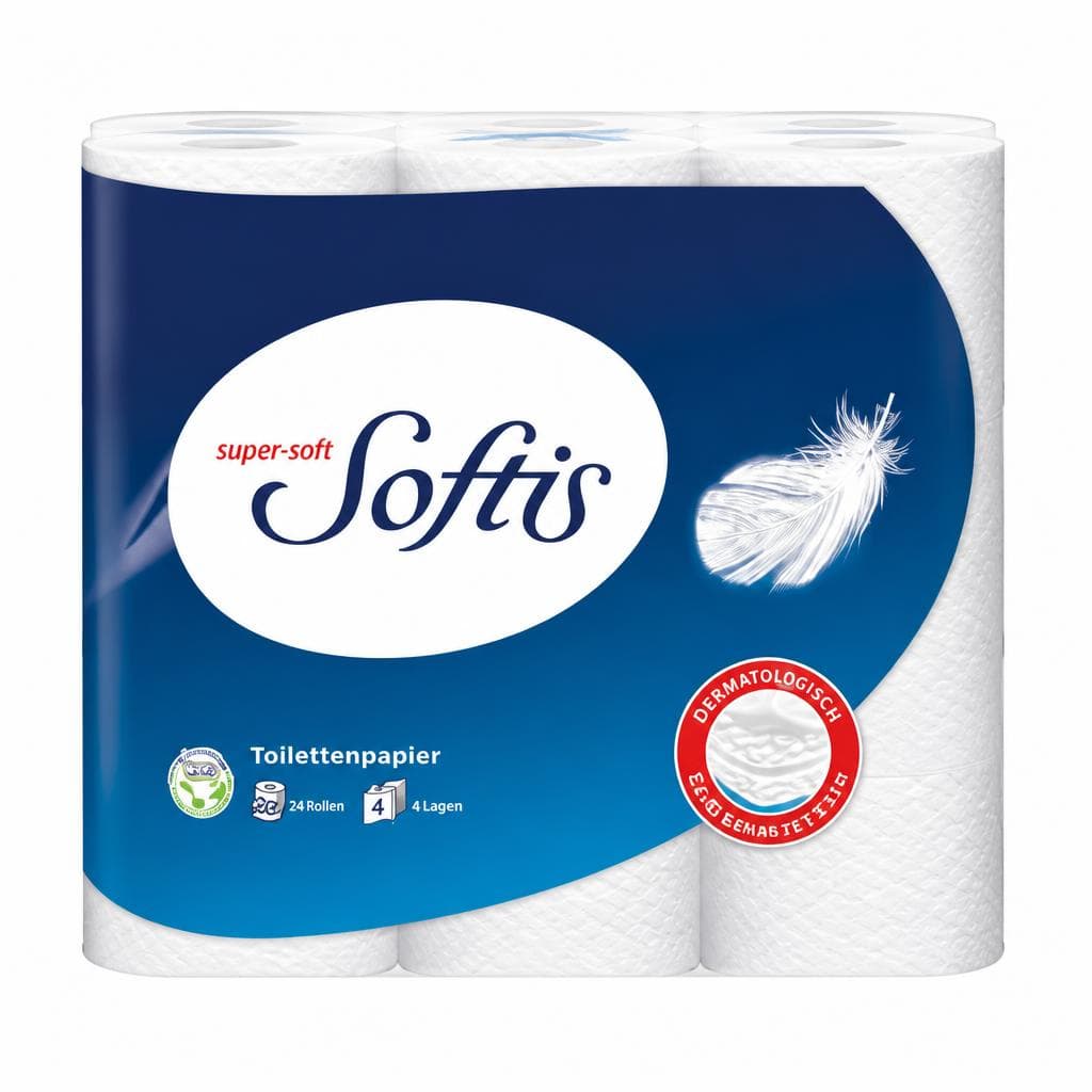 Softis Toilettenpapier 24 Rollen Angebot bei Billa