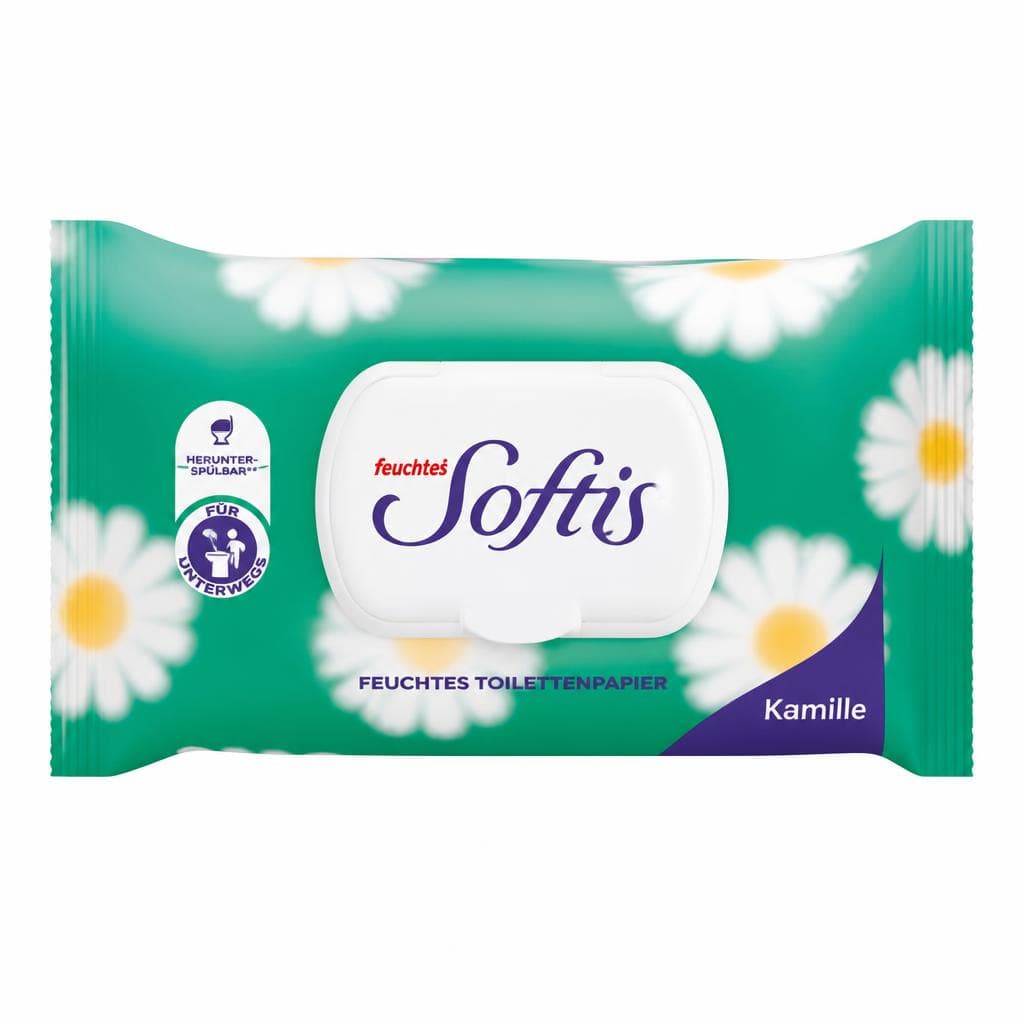 Softis feuchtes Toilettenpapier, 42 Blatt – Billa Plus