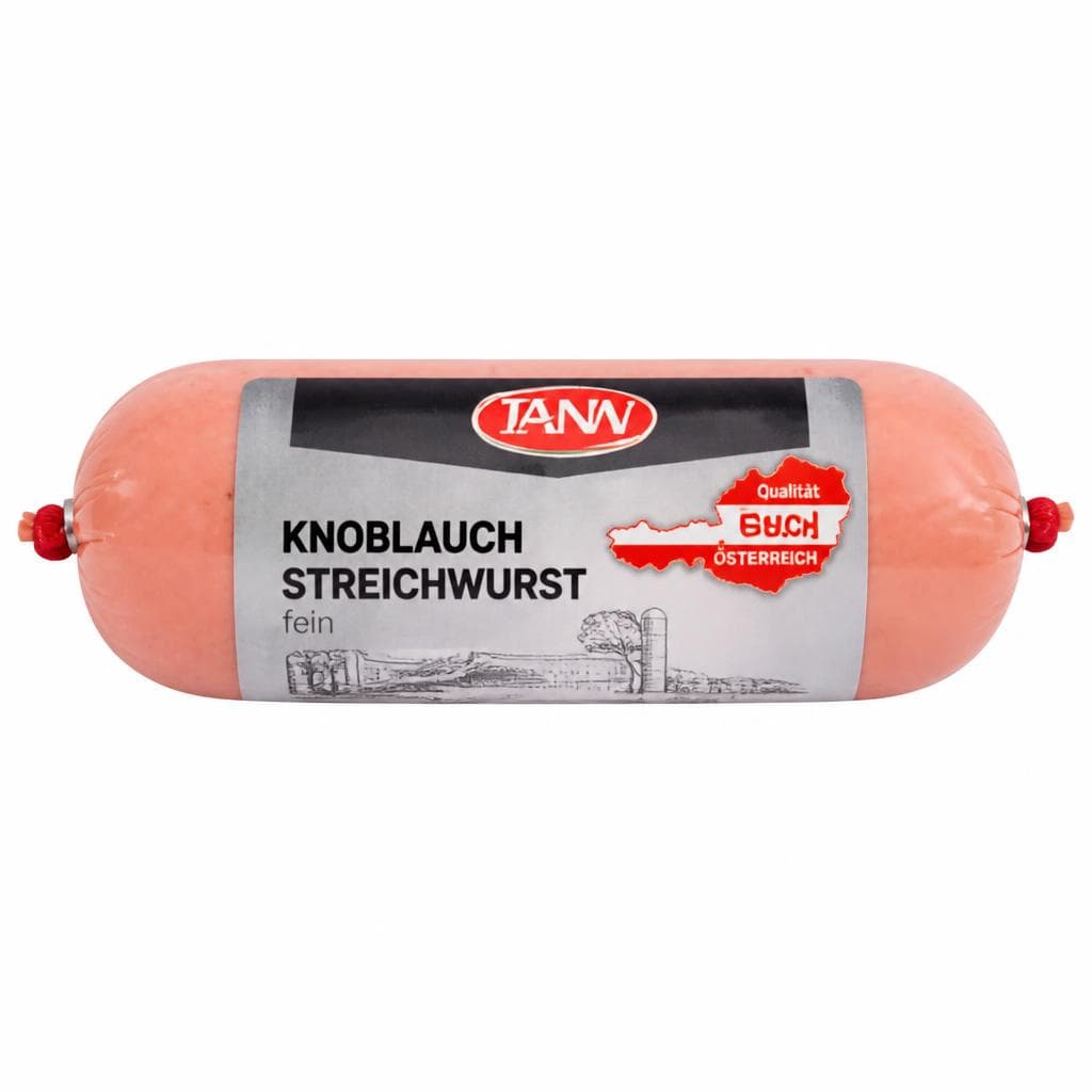 IANW Kalbsleberstreicherwurst oder Knoblauchstreicherwurst, 100 g – Maximarkt