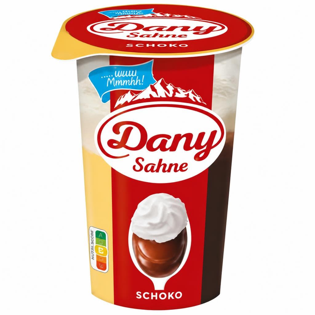 Danone Dany Sahne Schoko od. Vanille, 190 g – Billa