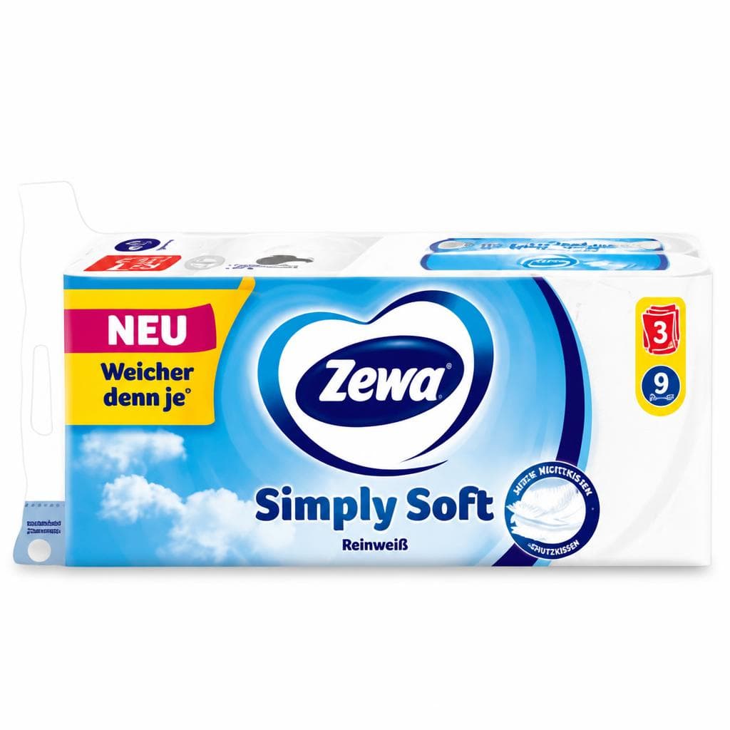 Zewa Toilettenpapier, 9 Rollen – Billa