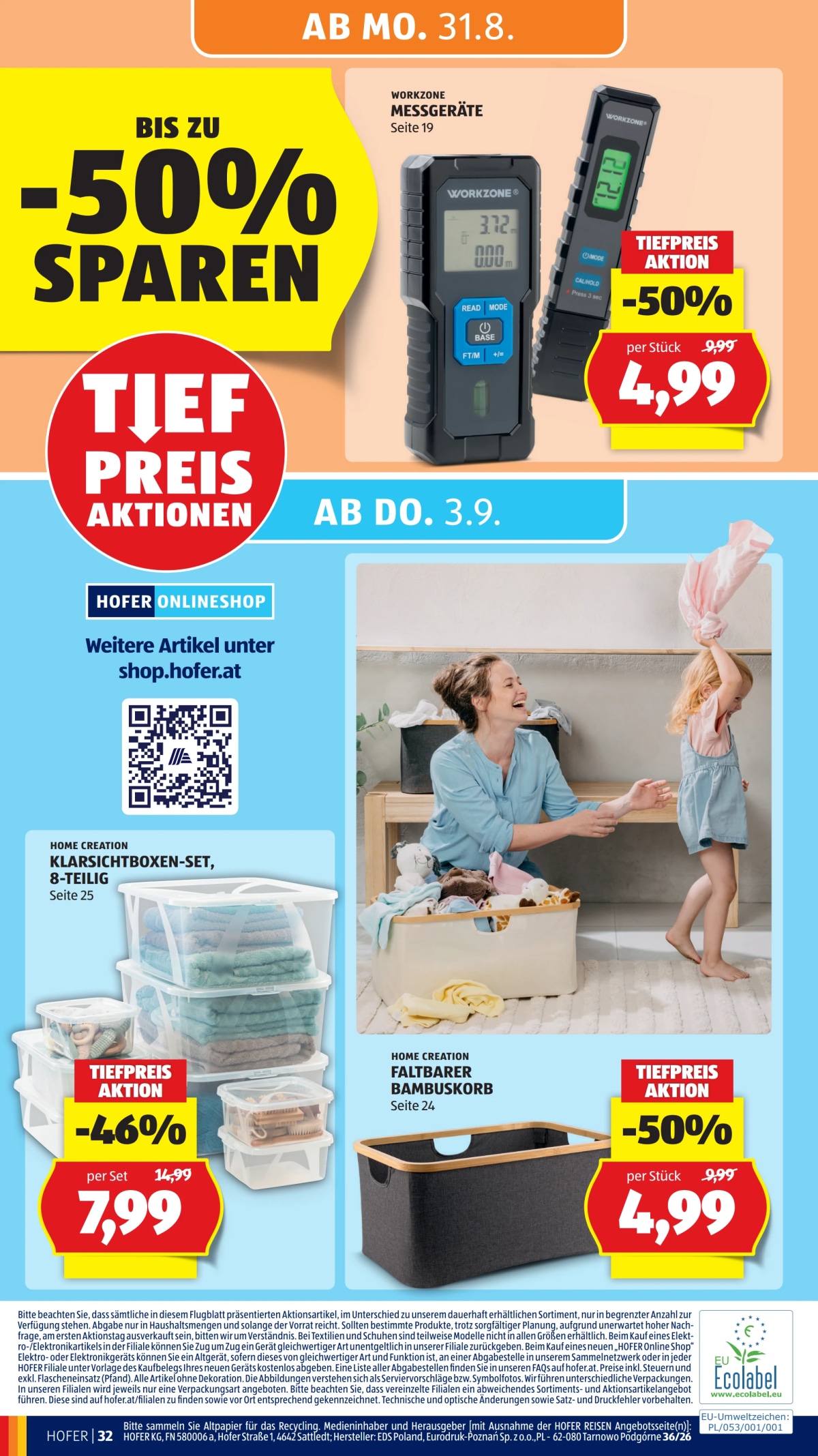 Hofer — Aktuelle Angebote