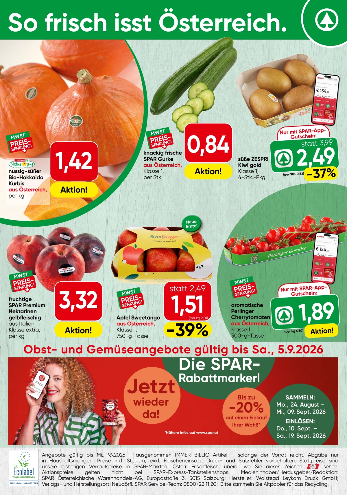 Spar — Aktuelle Angebote