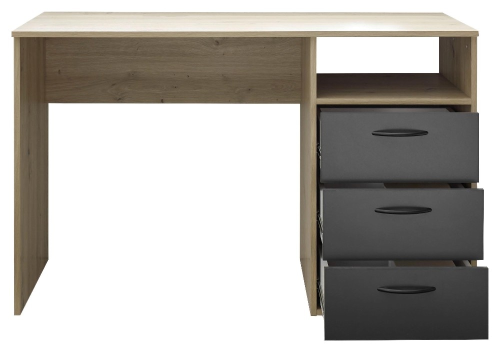 Schreibtisch 3 Laden, BxHxT: ca. 120x75x54 cm Angebot bei Möbelix