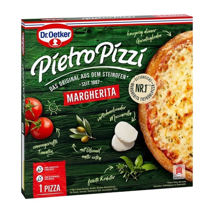 Dr. Oetker Die Ofenfrische, Pietro Pizzi oder Steinofenpizza Tradizionale 320-435 g Angebot bei Spar