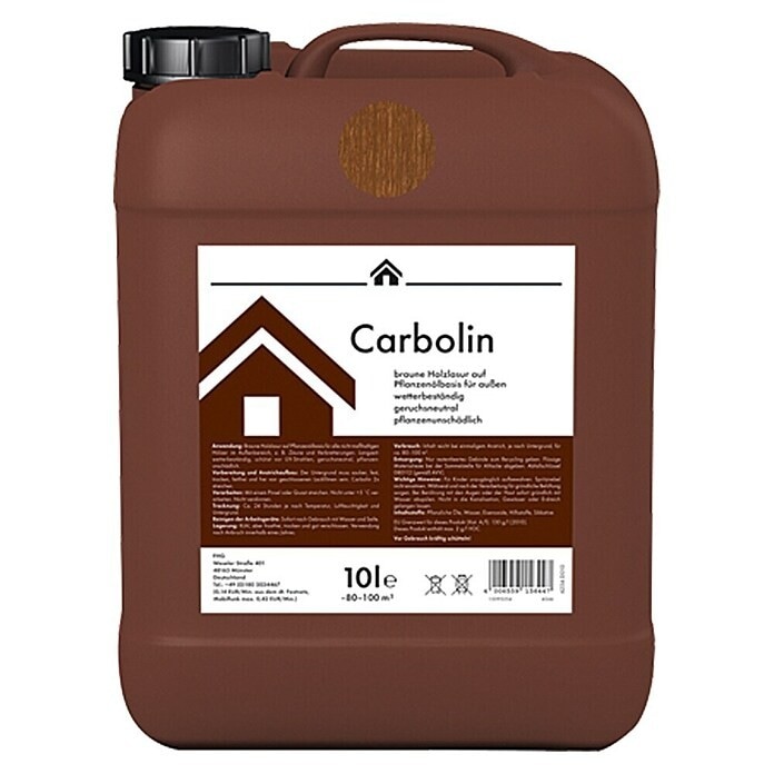 Holzlasur 10 l Carbolin Angebot bei Bauhaus