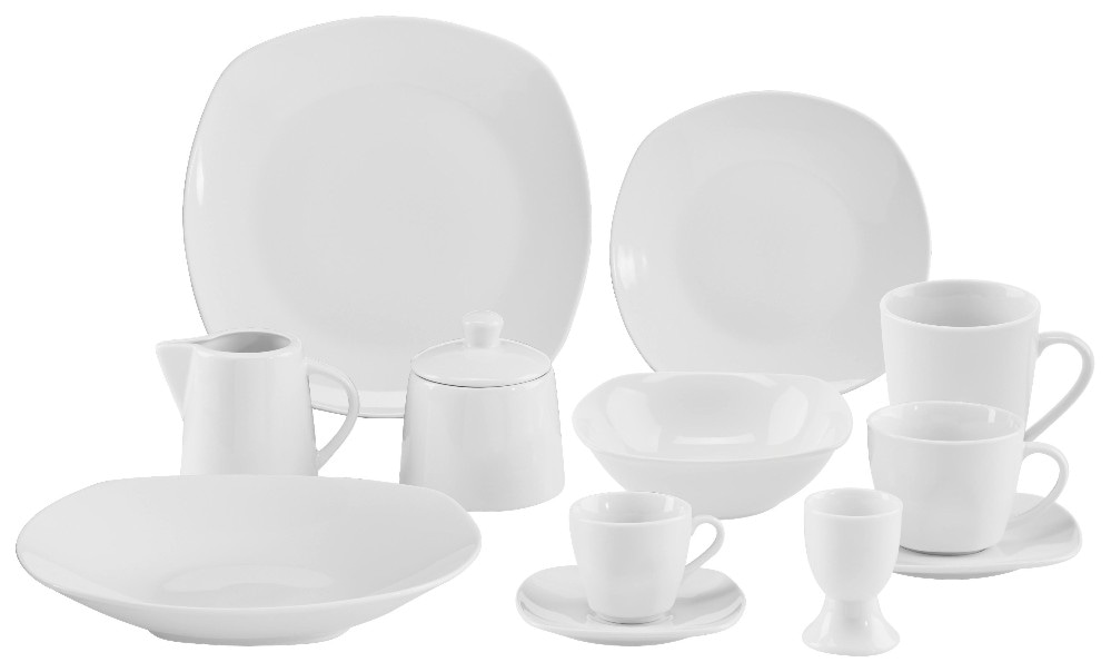 Kombiservice Tara 62-teilig JAMES WOOD INTERIOR Angebot bei Möbelix